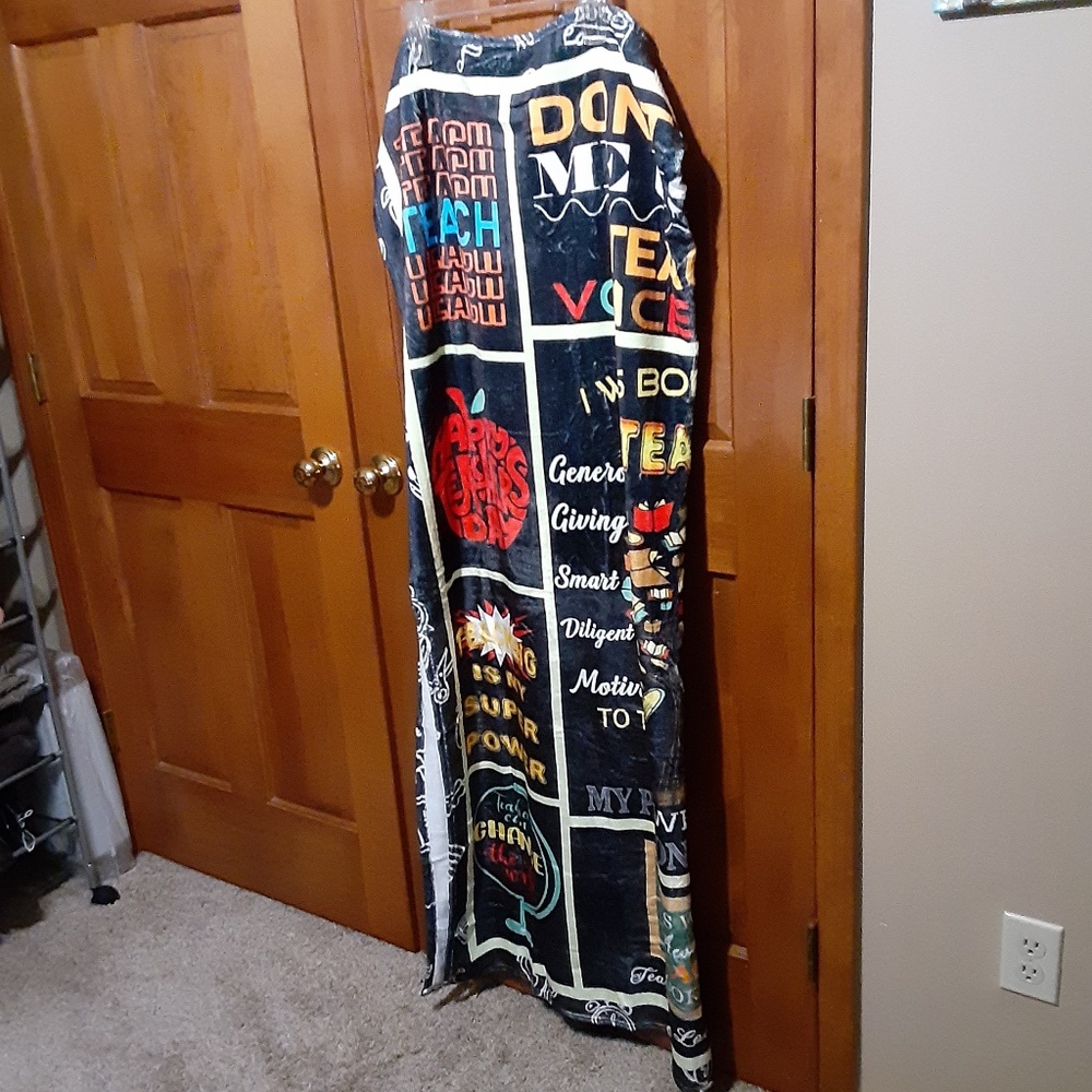 Teacher's Positive Affirmations Throw